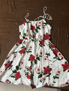 Floral Print Fit &amp; Flare Dress