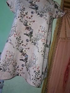 Floral Print A-Line Dress