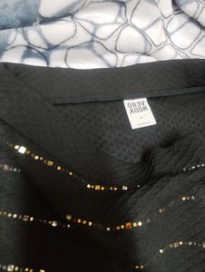 Black Mini sequins skirt
