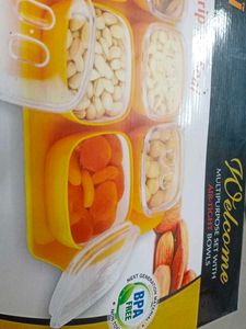 Air-Tight Bowl Set of 6 multipurpose