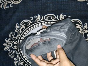 777 Kids Stylish Grey Jeans