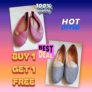 Chic Flat Shoes - Buy one Get 1 Free Offe