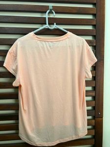 Puma Peach Graphic T-Shirt