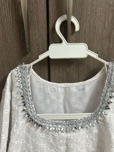 Chikankari Kurta For Girls