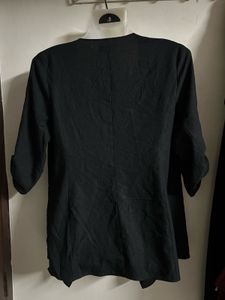 Black Waterfall Cardigan