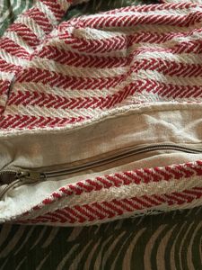 Boho Striped Hemp Sling Bag