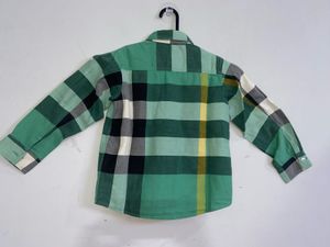 Blueberry | Retro Plaid Button-Up Shirt