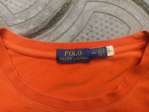 Ralph Lauren Orange Polo 067 Volleyball T-Shirt