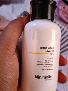 Minimalist Alpha Lipoic + Glycolic Cleanser