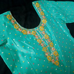 New Sea Green Color Suit Set For Women 💙💚💛🧡