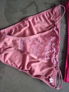 Pink Bra &amp; Panty Set