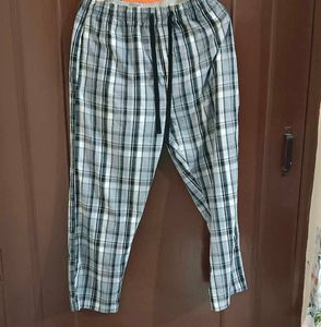 Grey And White Pajama