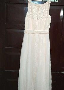 Elegant Pink Maxi Dress