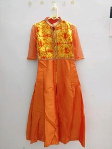 Haldi Wear 2 Piece Ethnic Outfit For Women