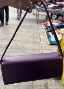 Jimmy Choo Purple Leather Wallet