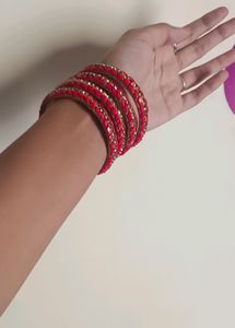 Red Kade Set In Dimond