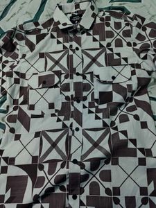 Patterned Casual Shirt