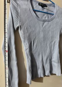 Ribbed Long Sleeve Top