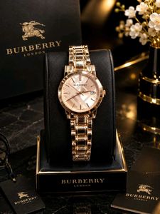 Burberry London Rose Gold Watch