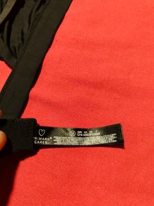 Black Triangle Bralette – UK 12/14