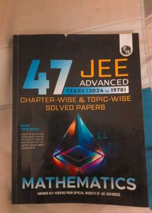 JEE Advanced Mathematics Solved Papers
