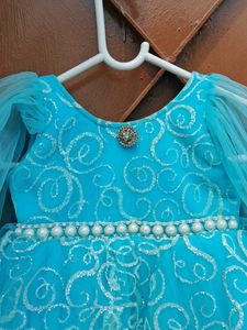 Blueberry Baby Party Dress