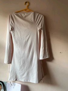 Chic Long Sleeve Mini Dress