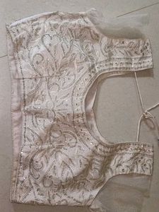 Embellished Cream Blouse
