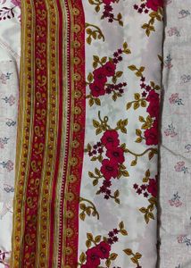 New unused Beautiful Floral Saree