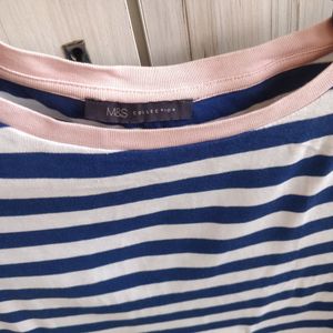 Marks And Spencers Stripped Top