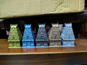 Temple Miniature storage box each 150rs