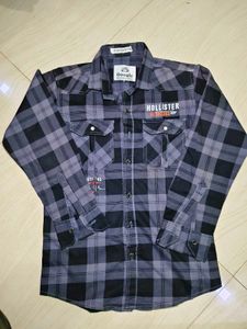 Boys Plaid Button-Up Shirt