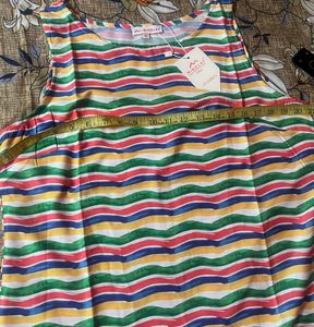 Striped Sleeveless Dress