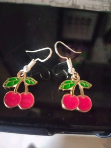 Cherry Dangle Earrings