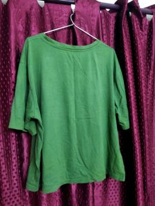 Green ABC Graphic T-Shirt