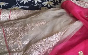 Designer Saree with Intricate Embellishments