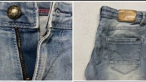 Light Wash Denim Jeans