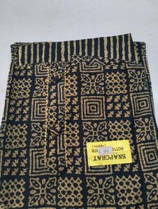Beautiful Printed Navy Blue Suit