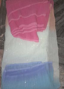 Ombre Sequin Saree