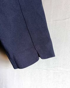 Elegant Navy Blue Lace Dress