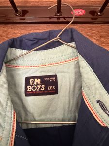 Men's Classic Blue Long Sleeve Shirt