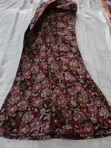 Floral Print co-ord set wine