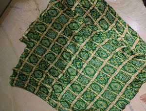 Green Bandhani dupatta