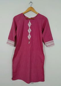 Aarika Pink Kurta &amp; Pant Set (Women)
