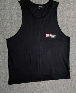 Diesel Men's Black Tank Top