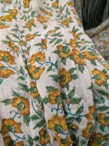 Floral Print Tiered Maxi Dress
