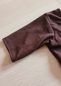 Elegant Brown Blouse