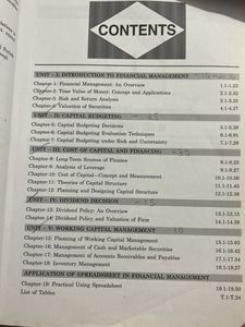 Fundamentals of Financial Management Book for BCOM