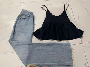 Light Wash Distressed Jeans