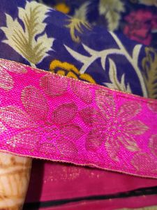 Elegant Floral Print Saree